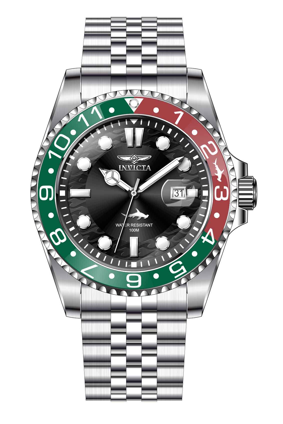 Quartz Watch Invicta 30625 Band For Invicta Pro Diver LATAM