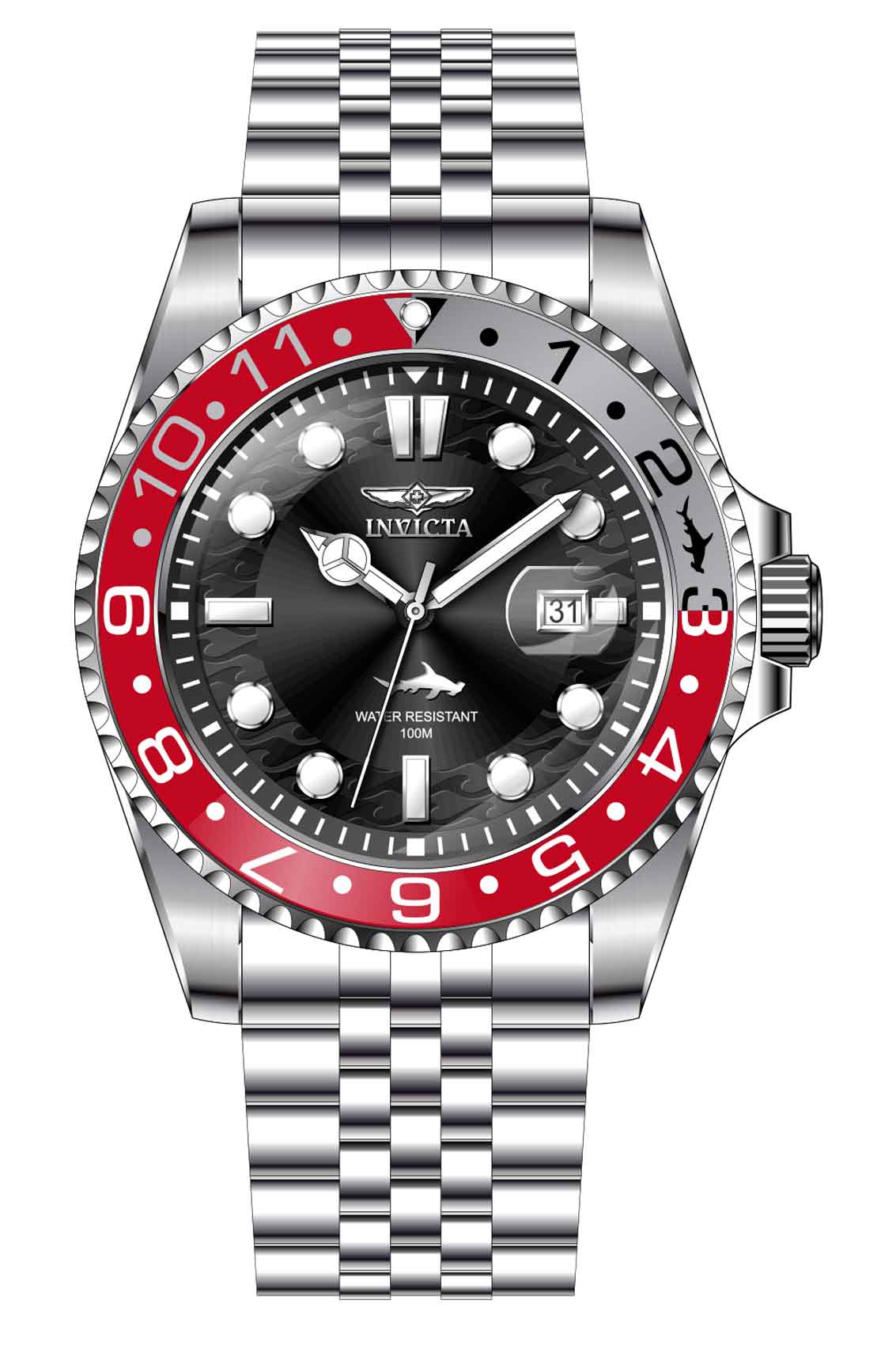 Parts for Invicta Pro Diver LATAM Exclusive Men 40011