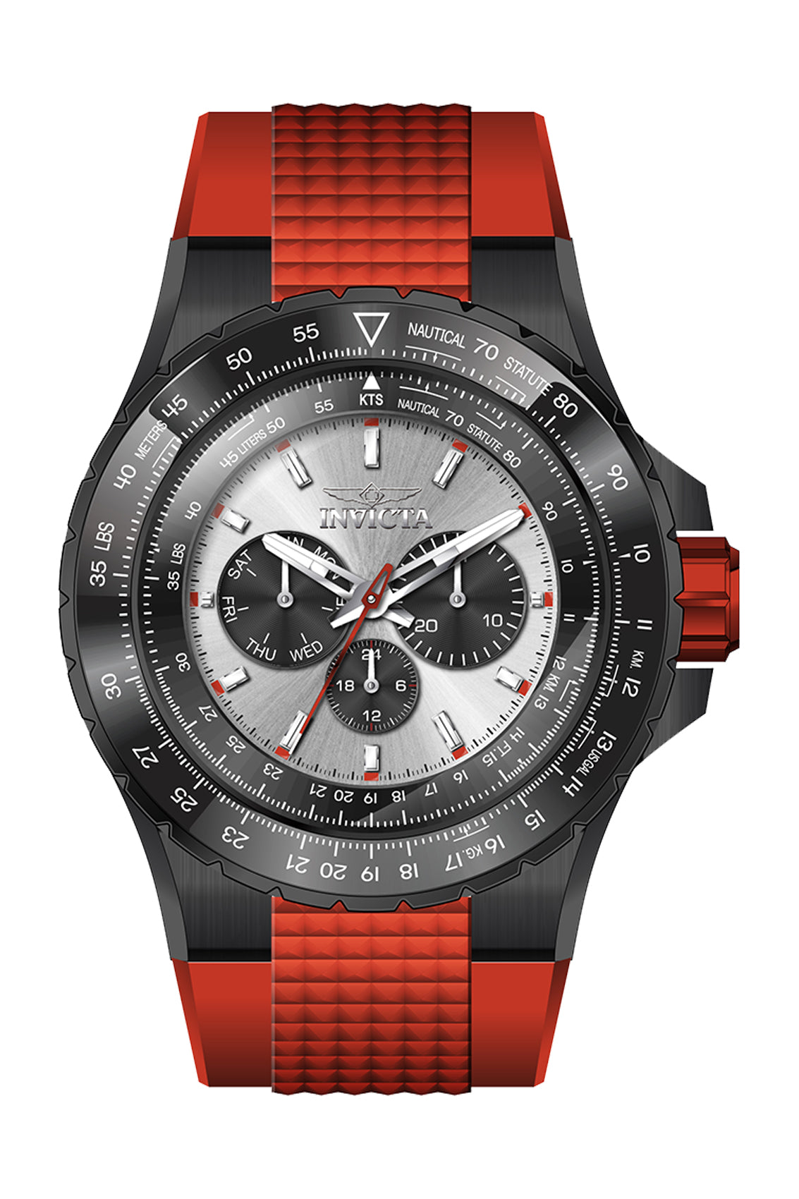 Band for Invicta Aviator LATAM Exclusive Men 39269