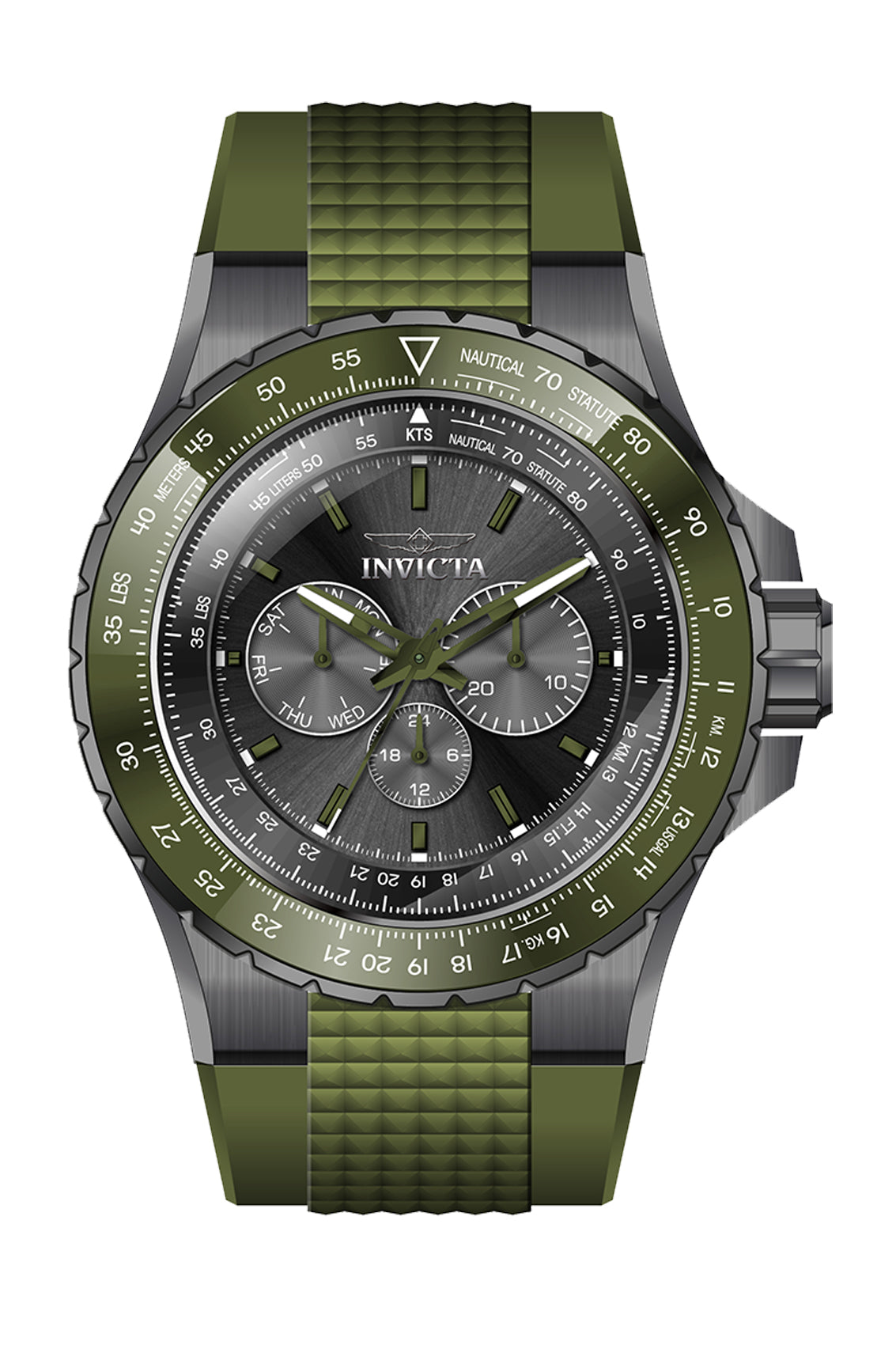 Band for Invicta Aviator LATAM Exclusive Men 39302