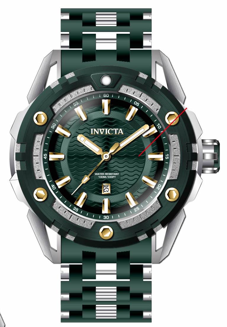 Band for Invicta Sea Spider Men 43778