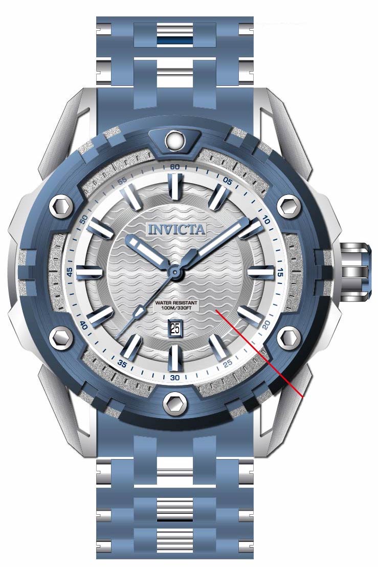 Band for Invicta Sea Spider Men 43780