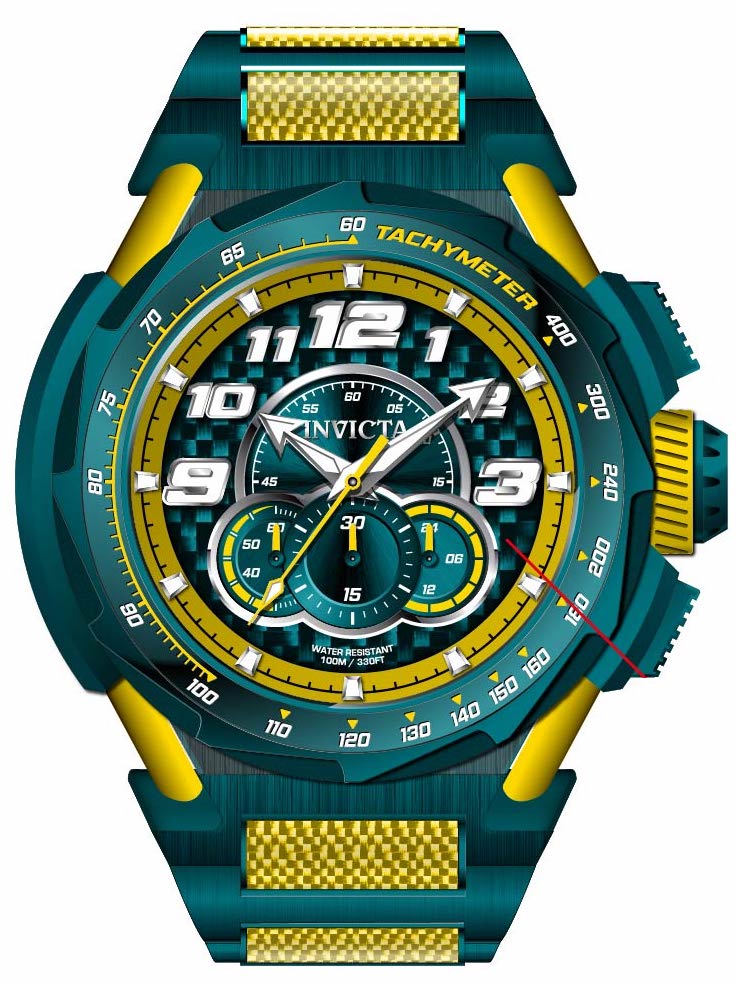 Band for Invicta S1 Rally Men 43792