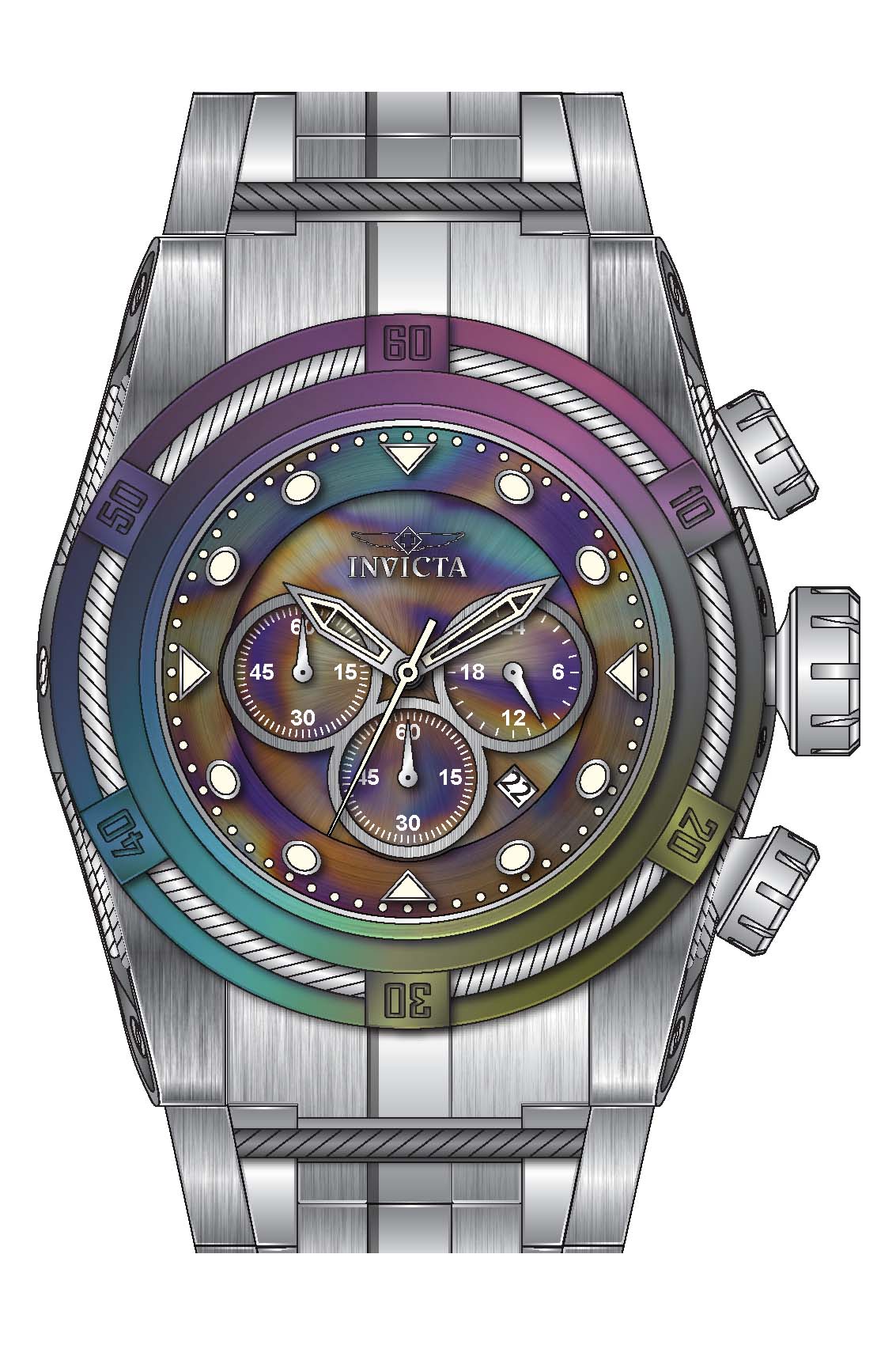 Parts for Invicta Bolt Zeus Men 43353