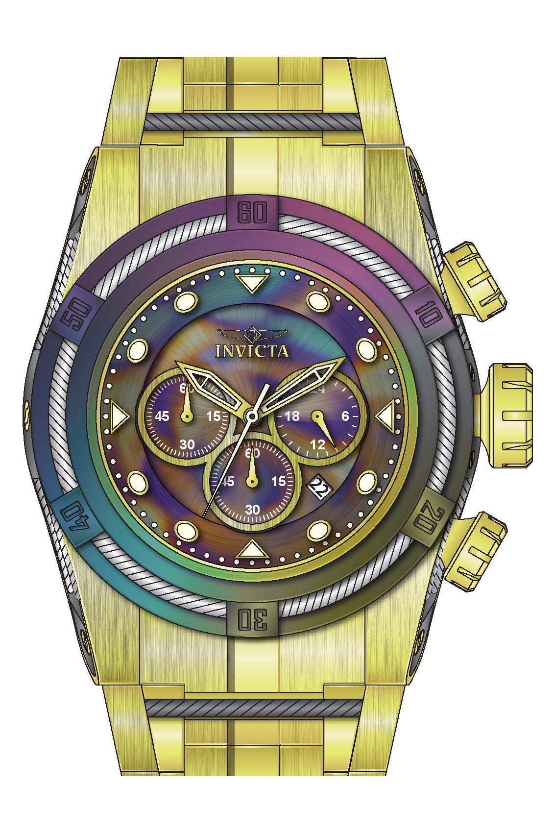 Parts for Invicta Bolt Zeus Men 43354