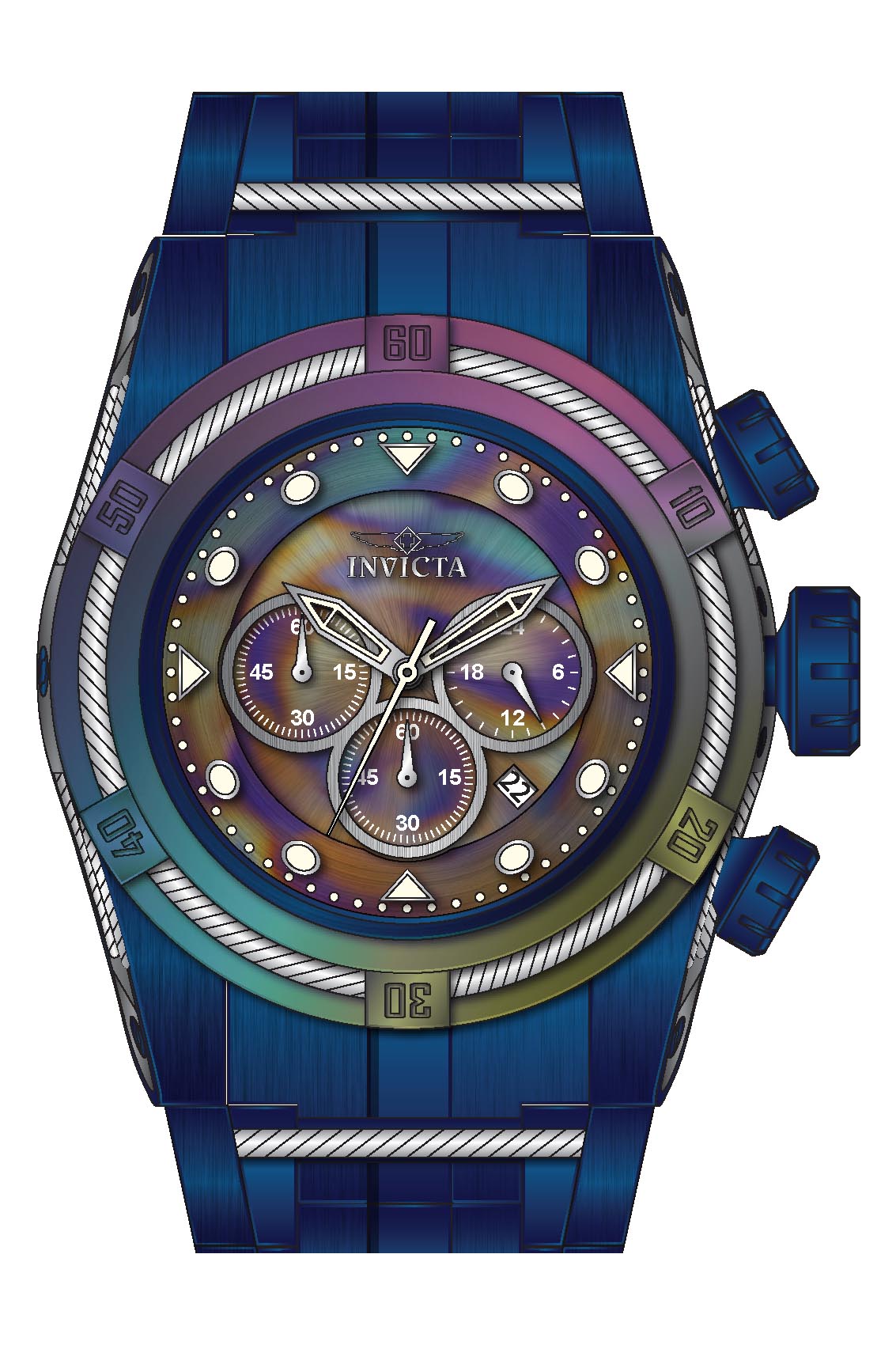 Band for Invicta Bolt Zeus Men 43356