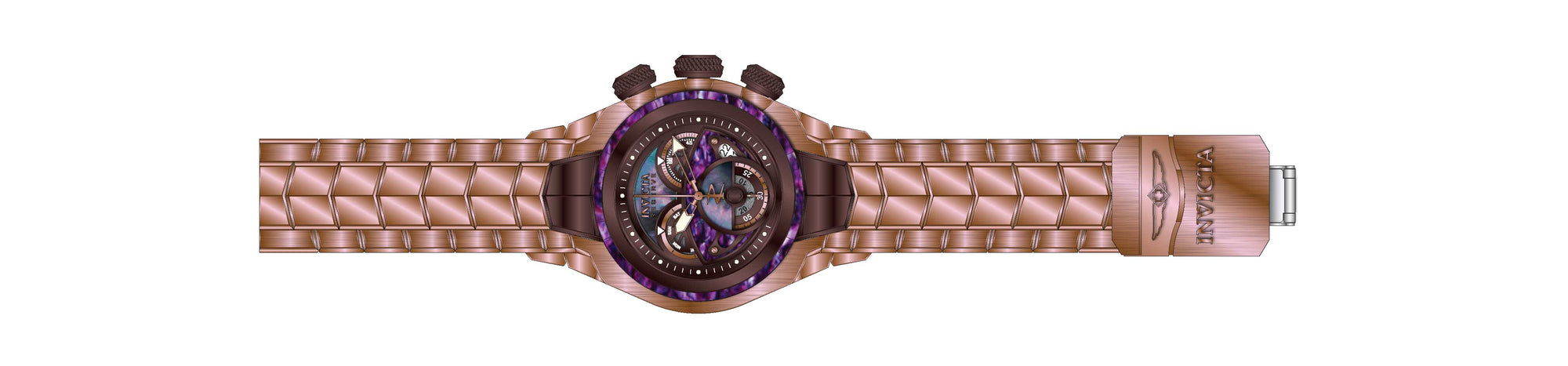 Band for Invicta Reserve S1 Men 43026