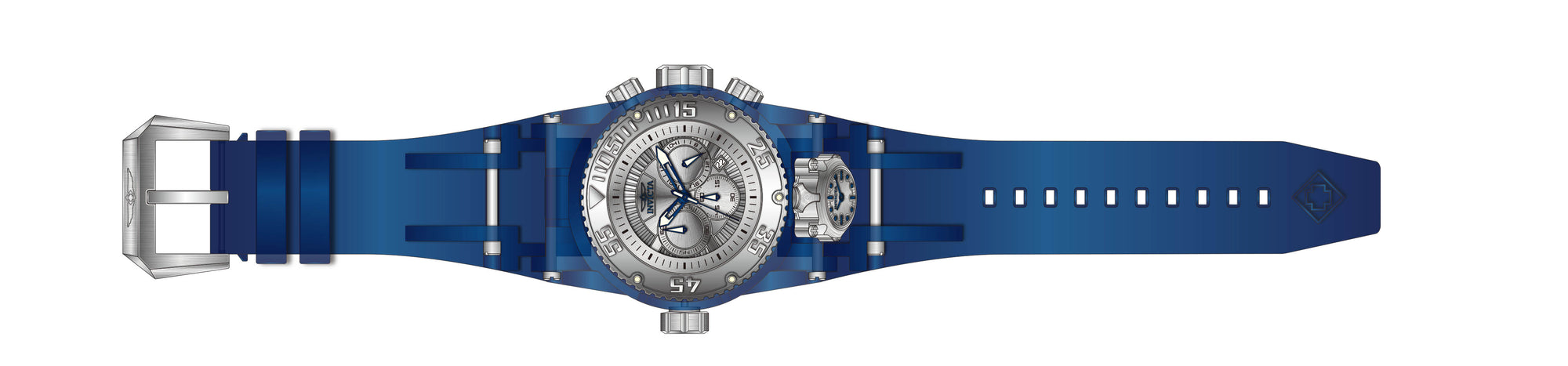 Band for Invicta Bolt Bolt Zeus Magnum Men 43108