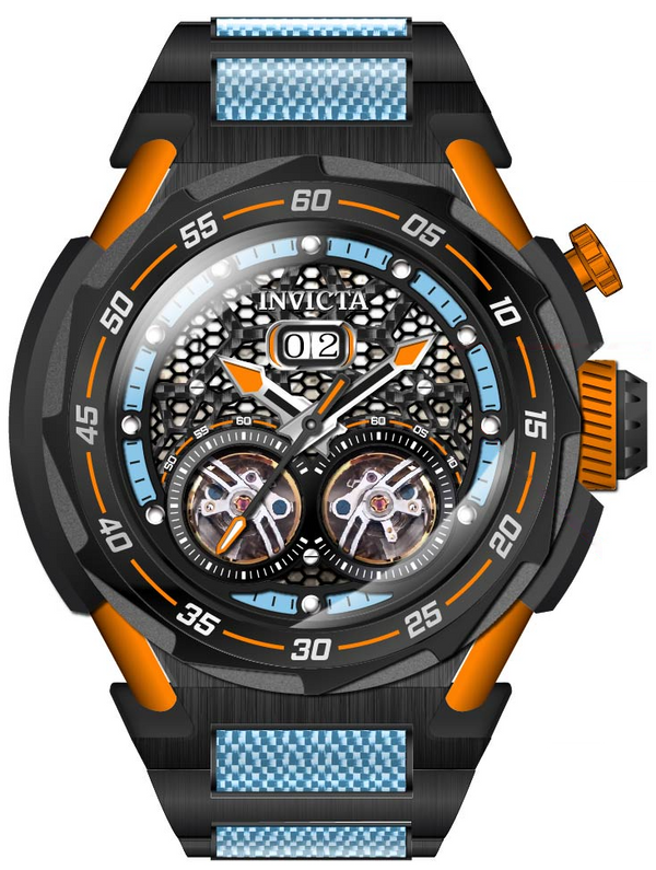 Band for Invicta S1 Rally Men 43806 Invicta Watch Bands