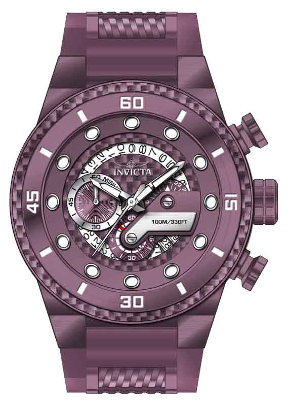 Band for Invicta S1 Rally Men 40756 - Invicta Watch Bands