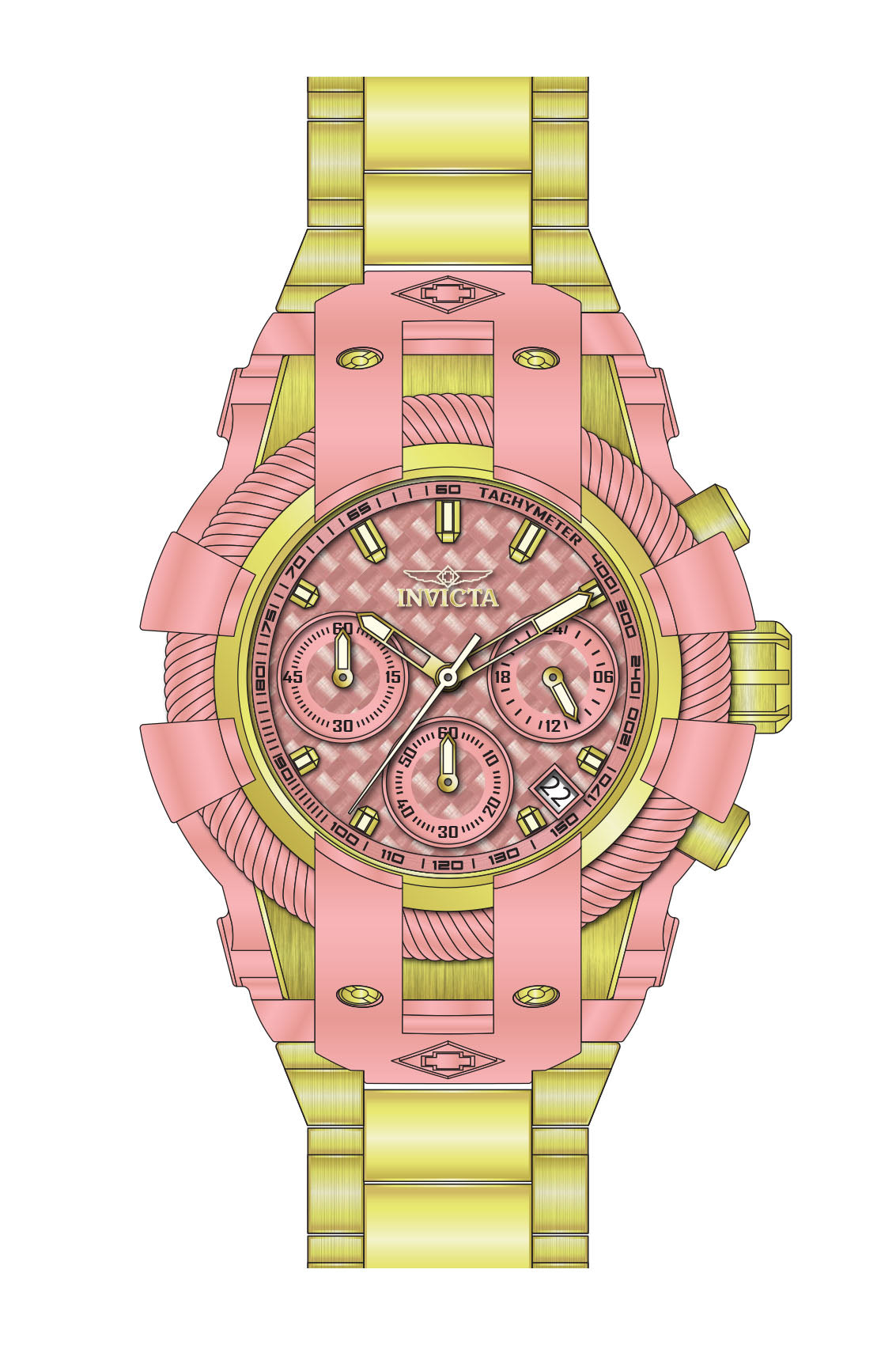 Band for Invicta Bolt Lady 43222