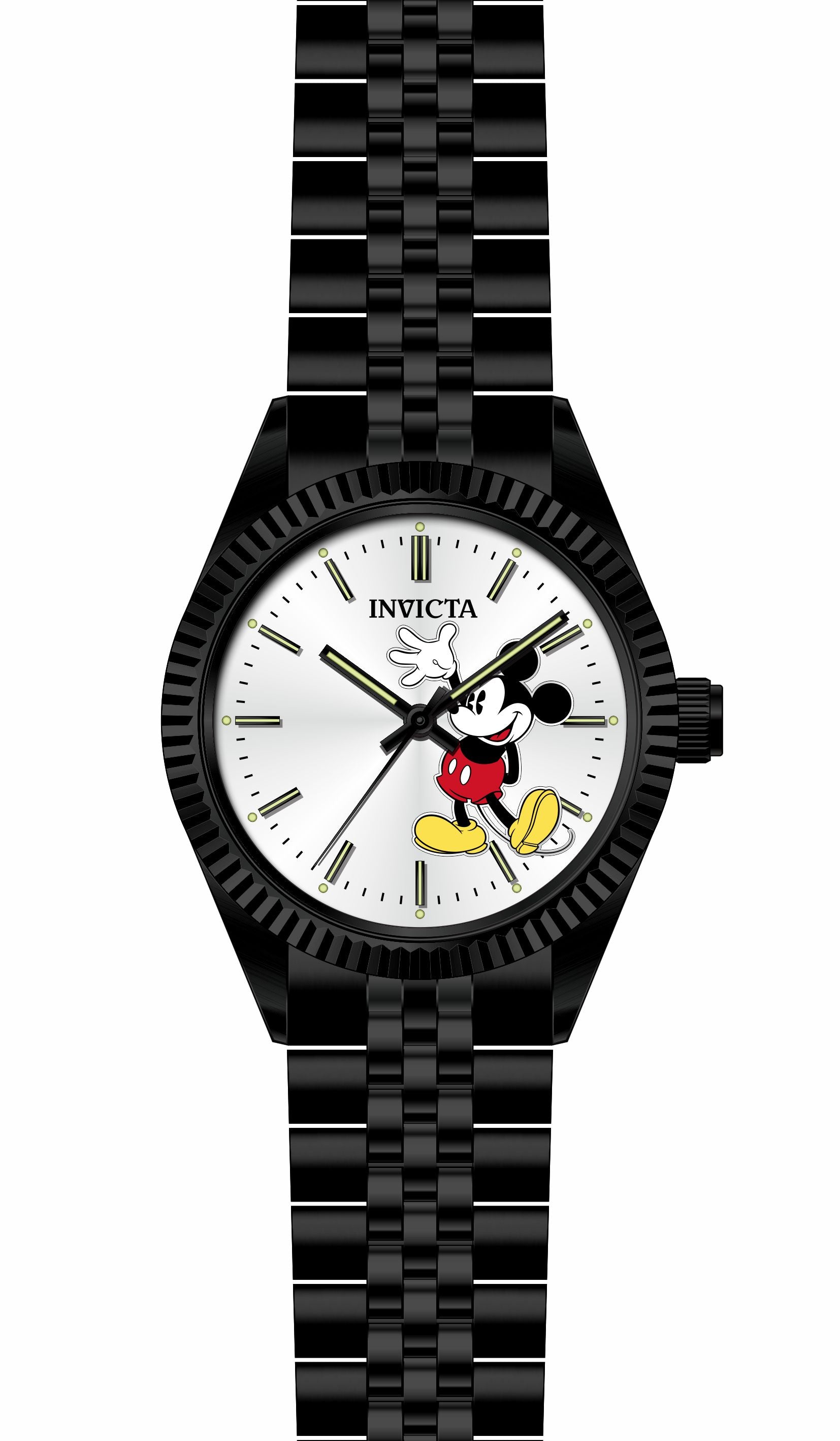 Band for Invicta Disney Limited Edition Mickey Mouse Men 43872