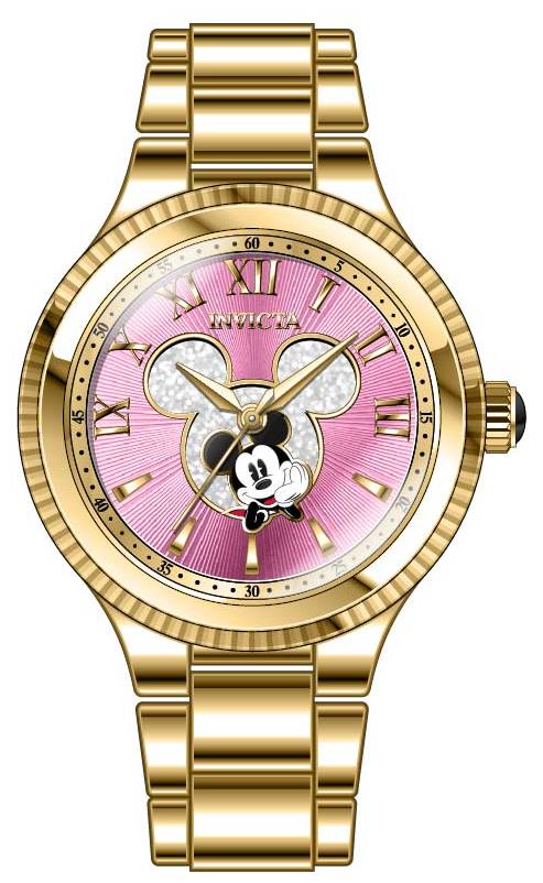 Band for Invicta Disney Limited Edition Mickey Mouse Lady 43889