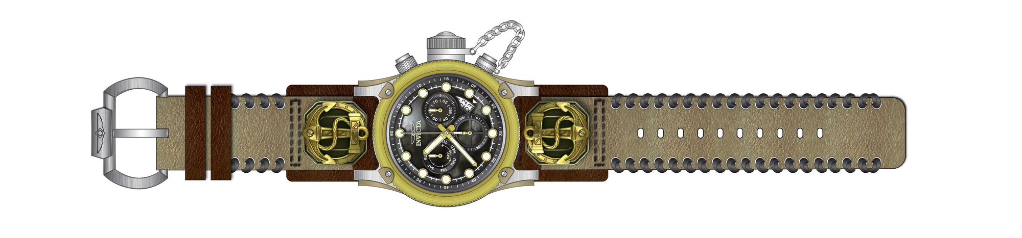 Parts for Invicta Pro Diver Men 40457