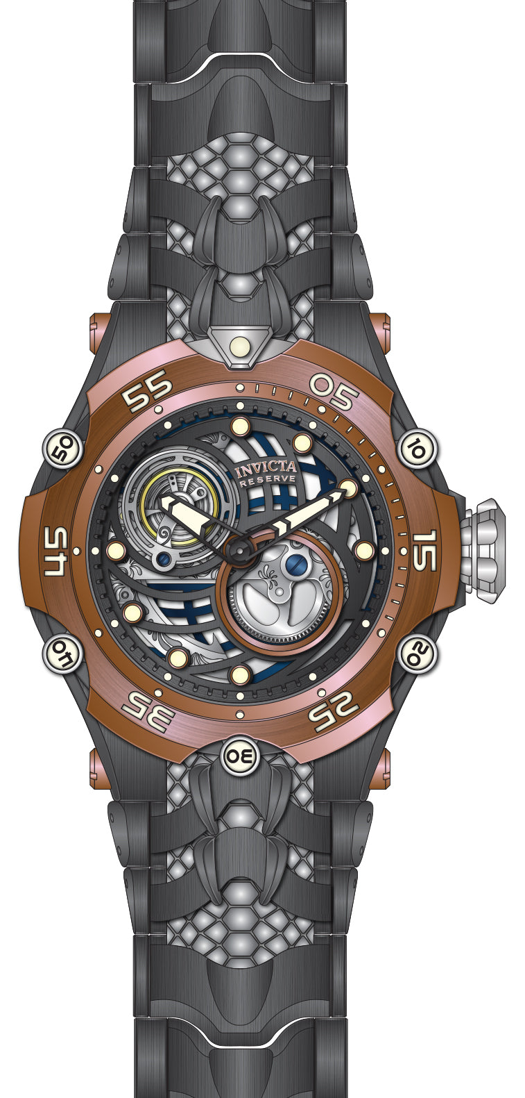 Band for Invicta Reserve Men 43929