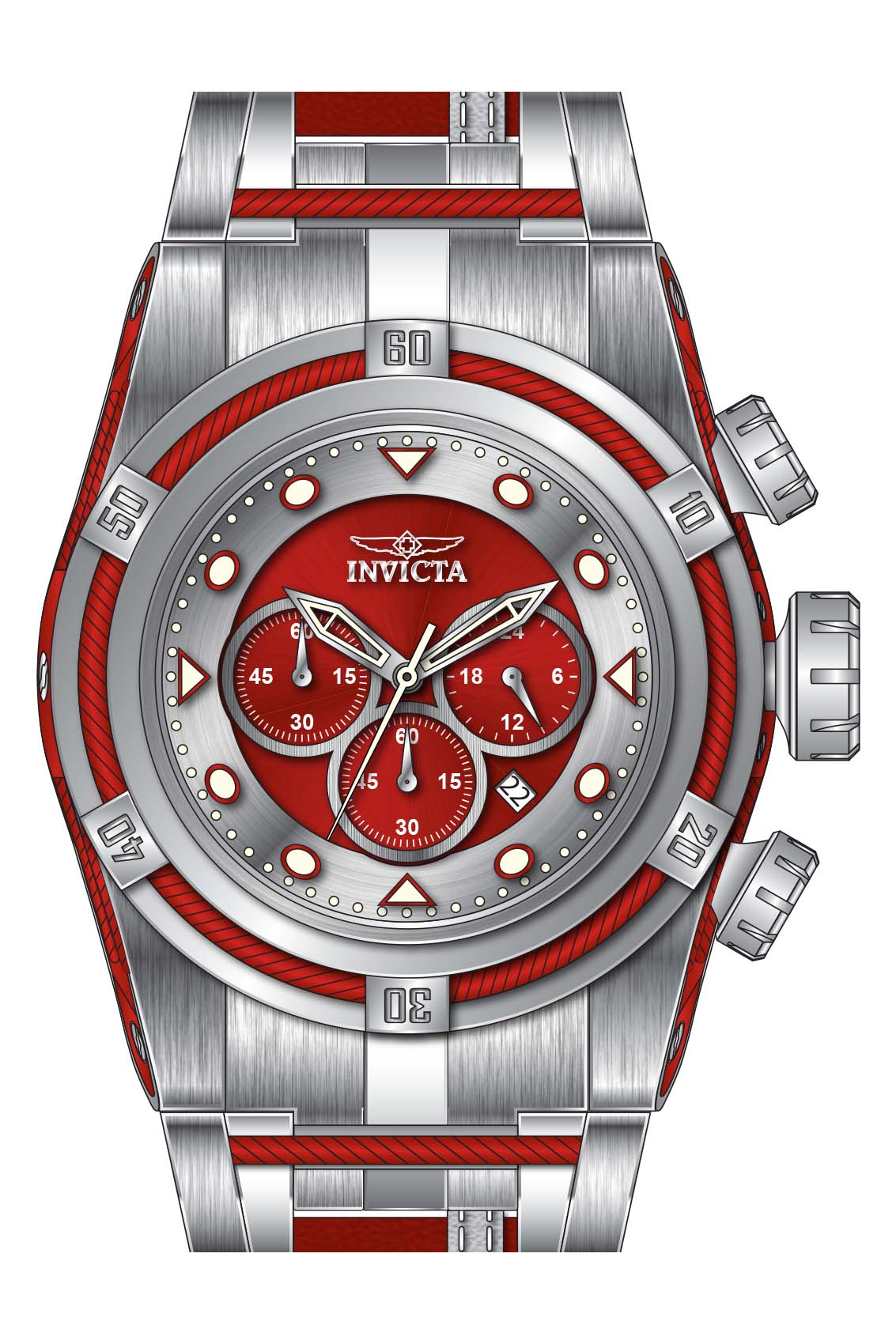 Parts for Invicta Bolt Zeus Men 43786