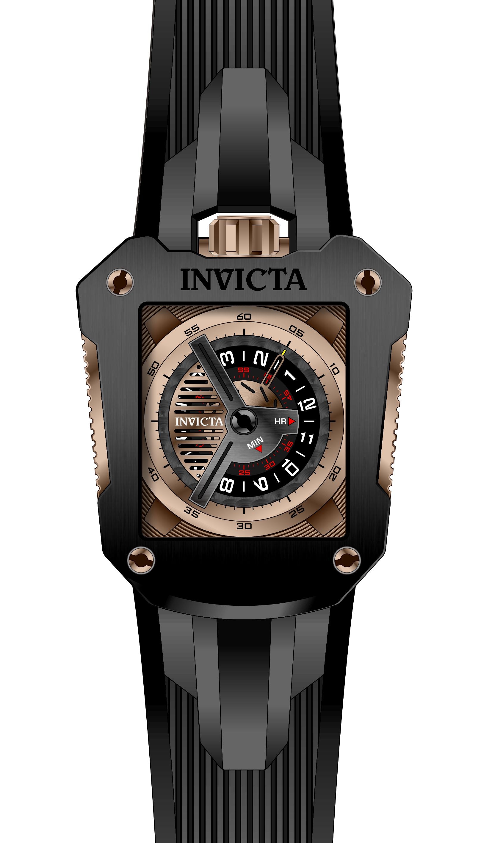 Band for Invicta S1 Rally Men 41649