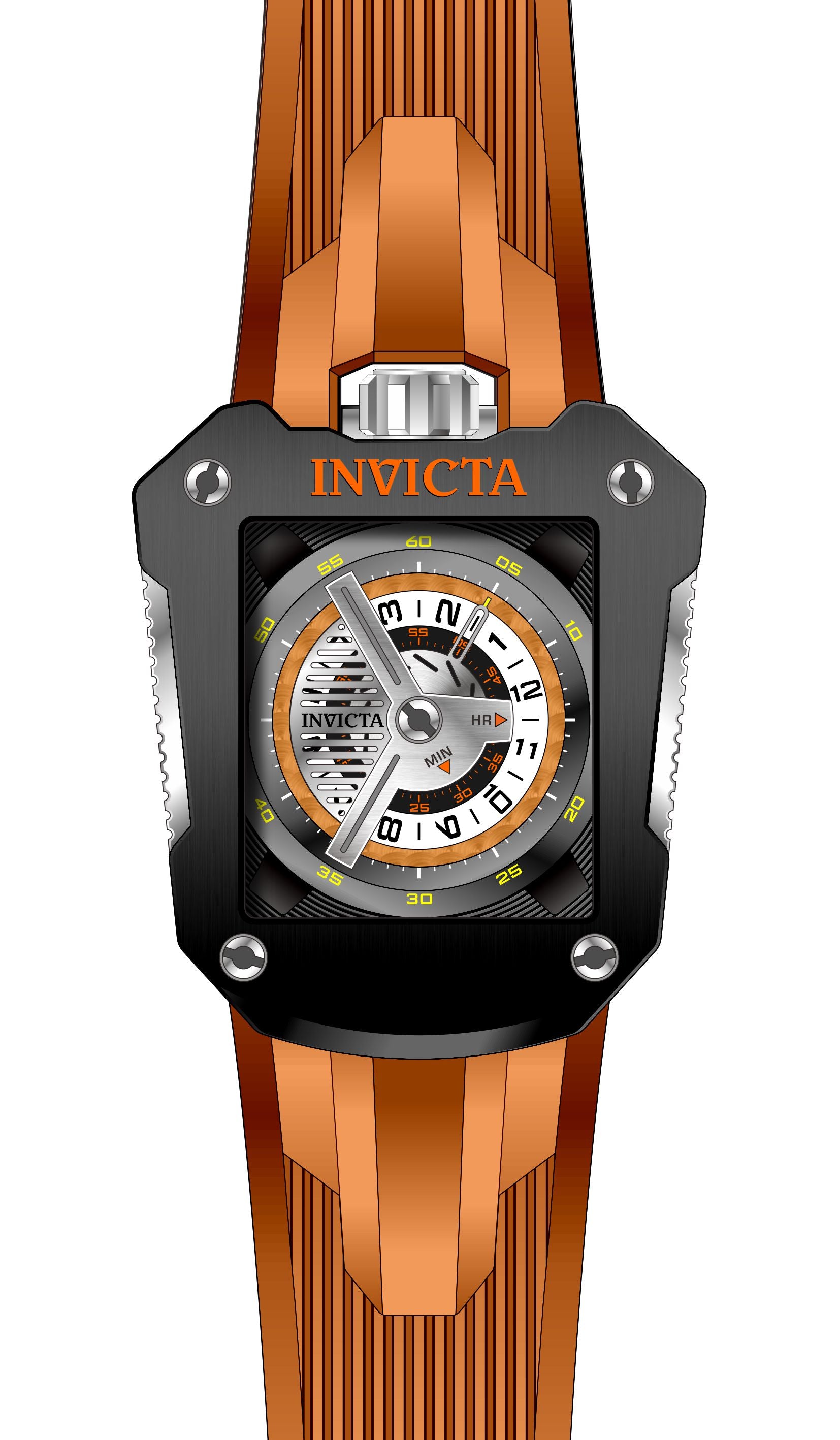 Band for Invicta S1 Rally Men 41651