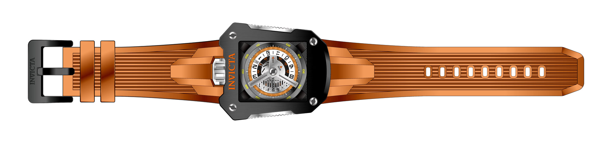 Band for Invicta S1 Rally Men 41651