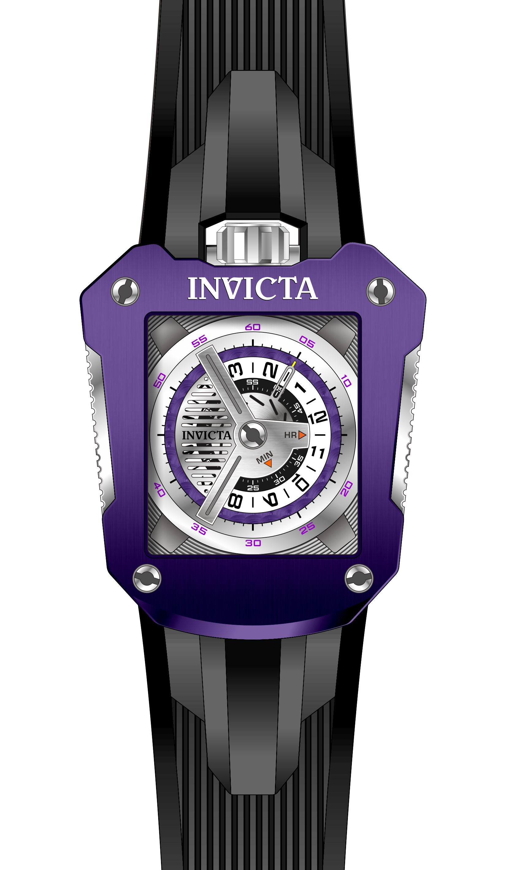 Band for Invicta S1 Rally Men 41652