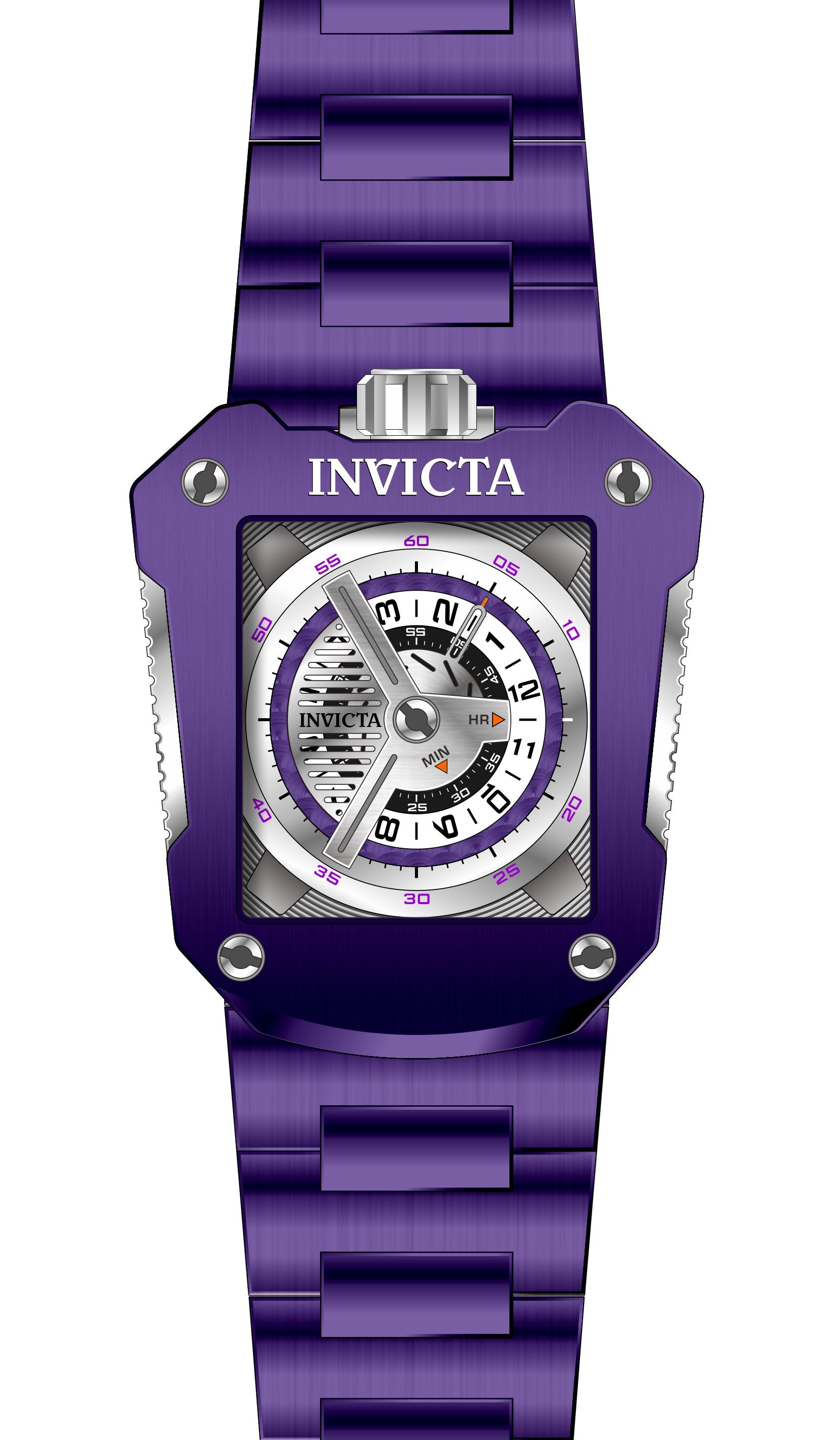 Band for Invicta S1 Rally Men 41658
