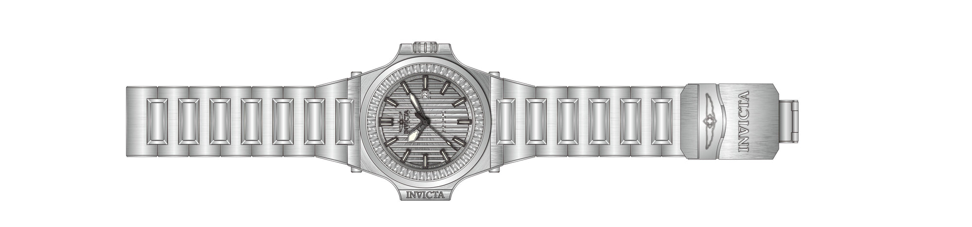 Band for Invicta Akula Men 43381