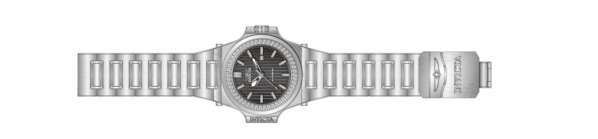 Band for Invicta Akula Men 43382