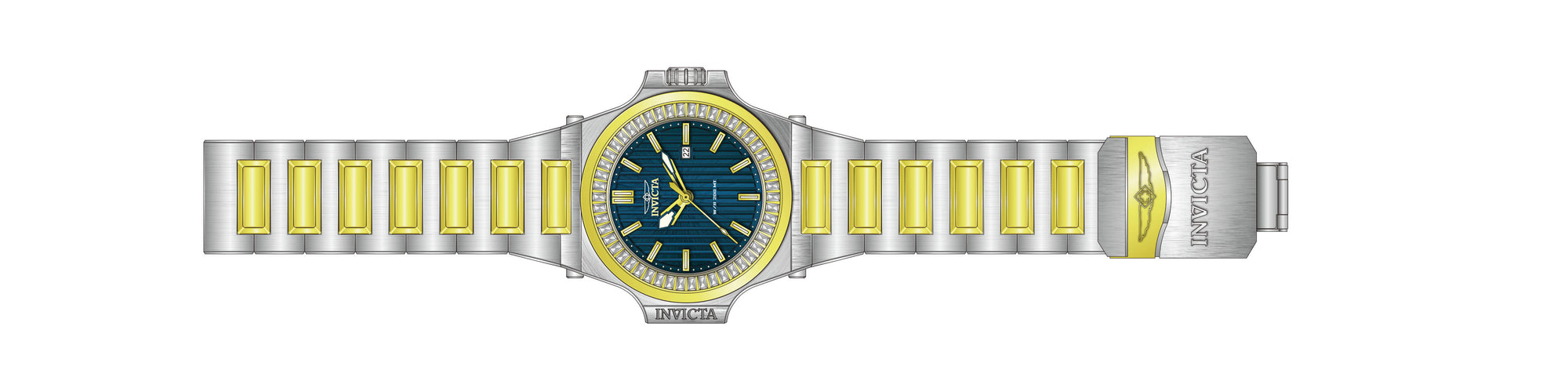 Band for Invicta Akula Men 43384