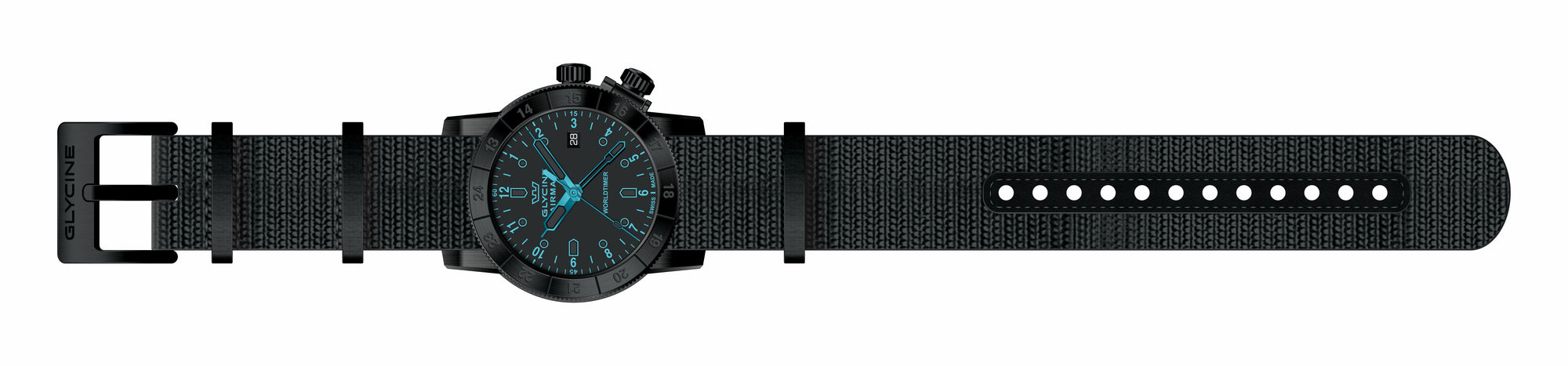 Parts for Glycine Airman 42 Dual Time Quartz GL1025