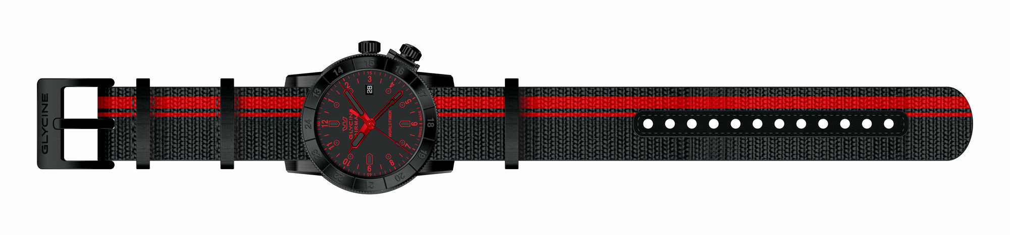 Parts for Glycine Airman 42 Dual Time Quartz GL1028