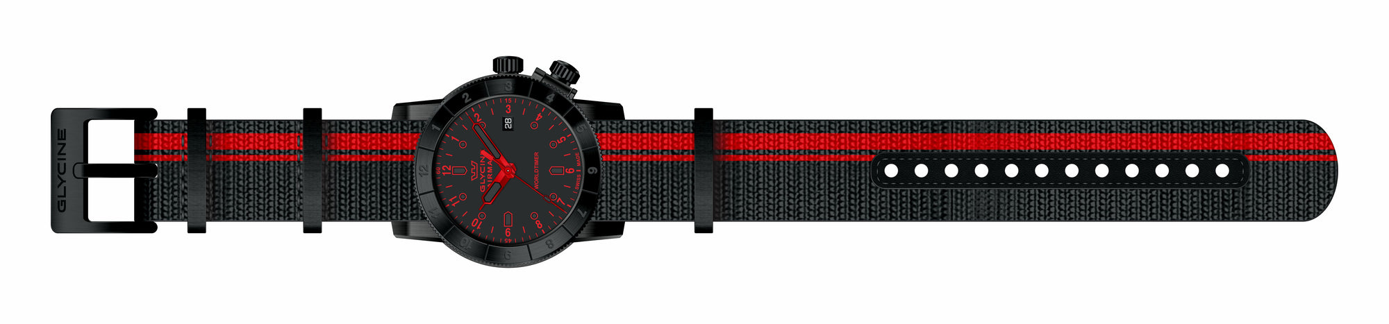 Parts for Glycine Airman 42 Dual Time Quartz GL1037