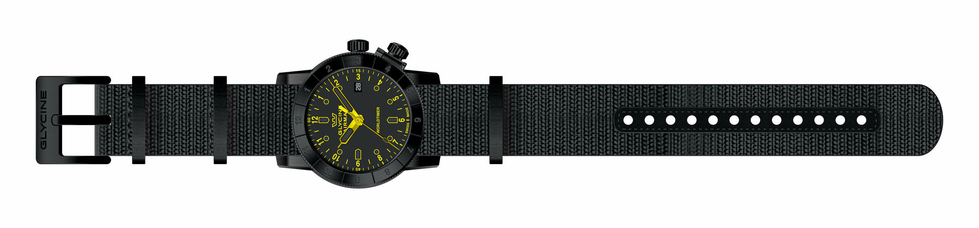 Parts for Glycine Airman 42 Dual Time Quartz GL1038