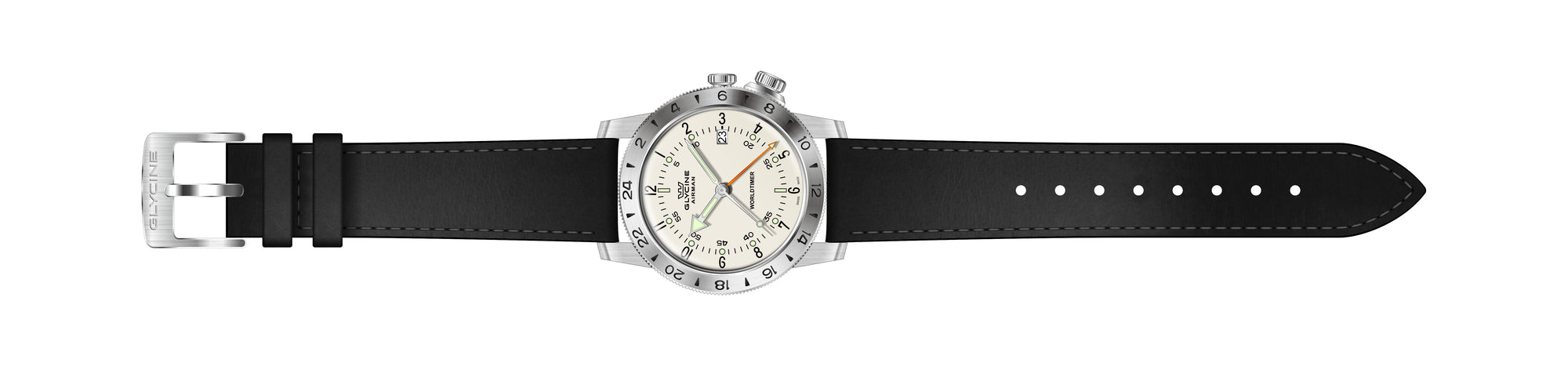 Parts for Glycine Airman 42 Dual Time Quartz GL1050