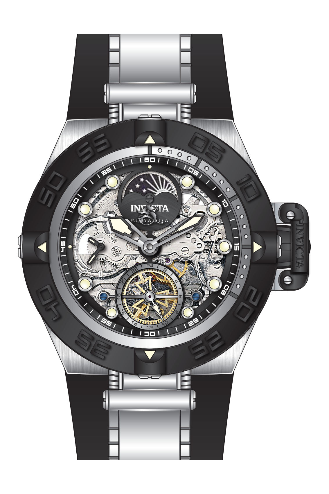 Parts for Invicta Subaqua Noma IV Men 43909