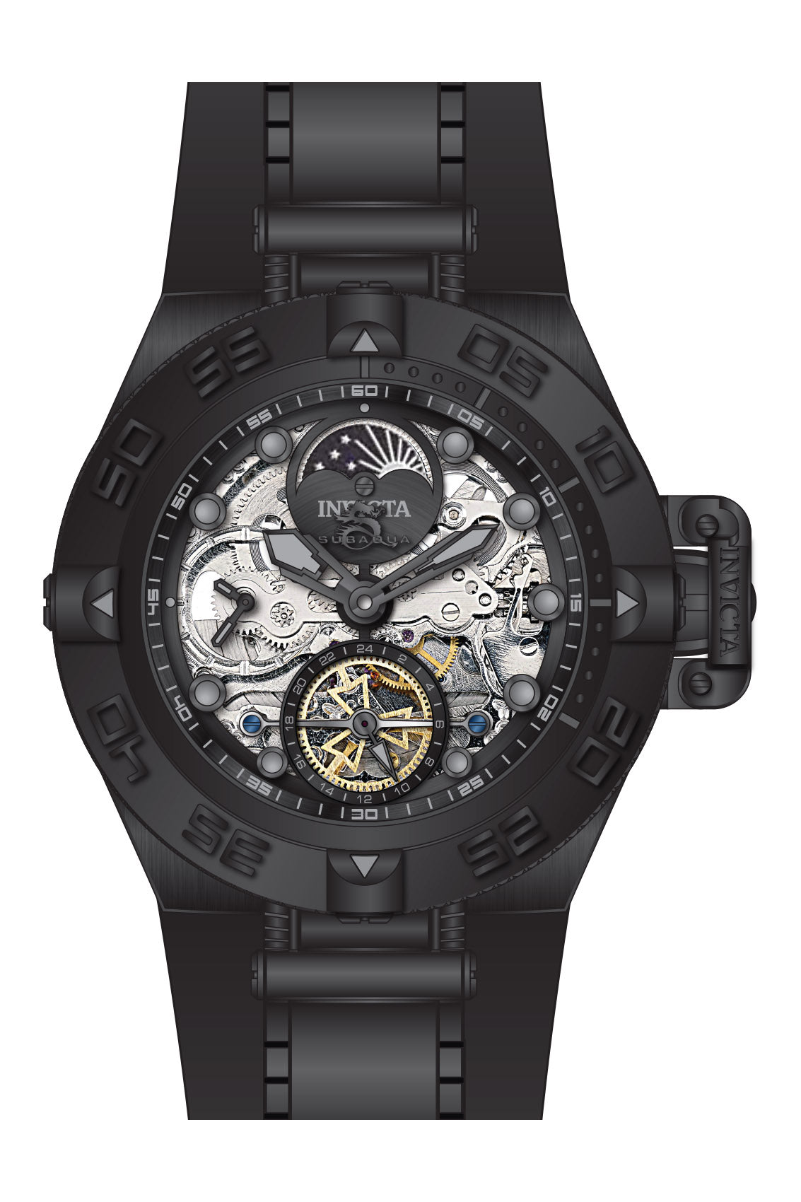 Parts for Invicta Subaqua Noma IV Men 43910