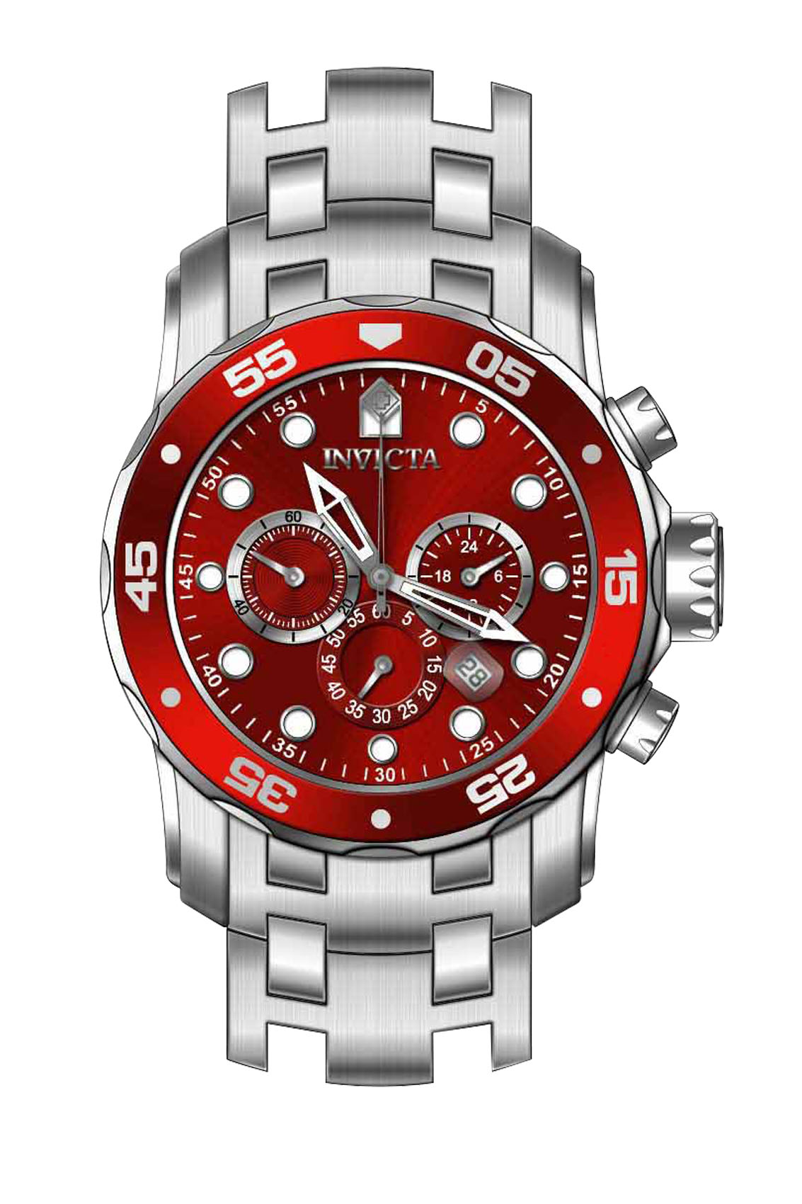 Band for Invicta Pro Diver SCUBA Men 40192