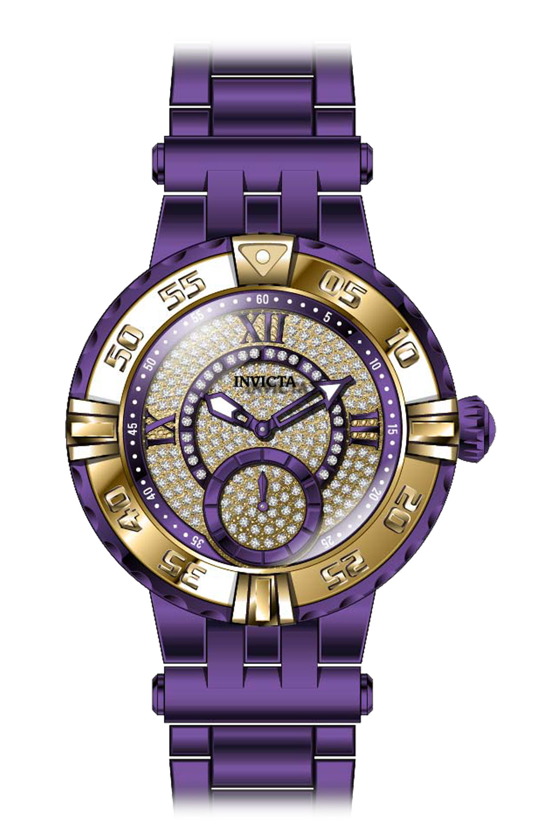 Band for Invicta Subaqua Lady 43547