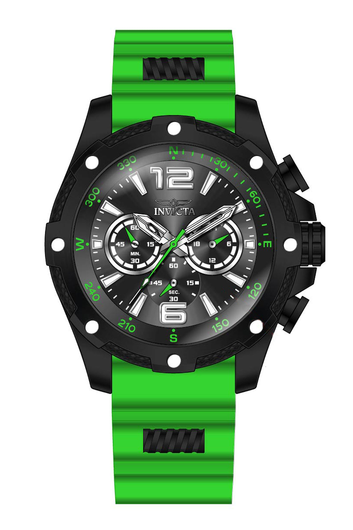 Band for Invicta I-Force Men 42999