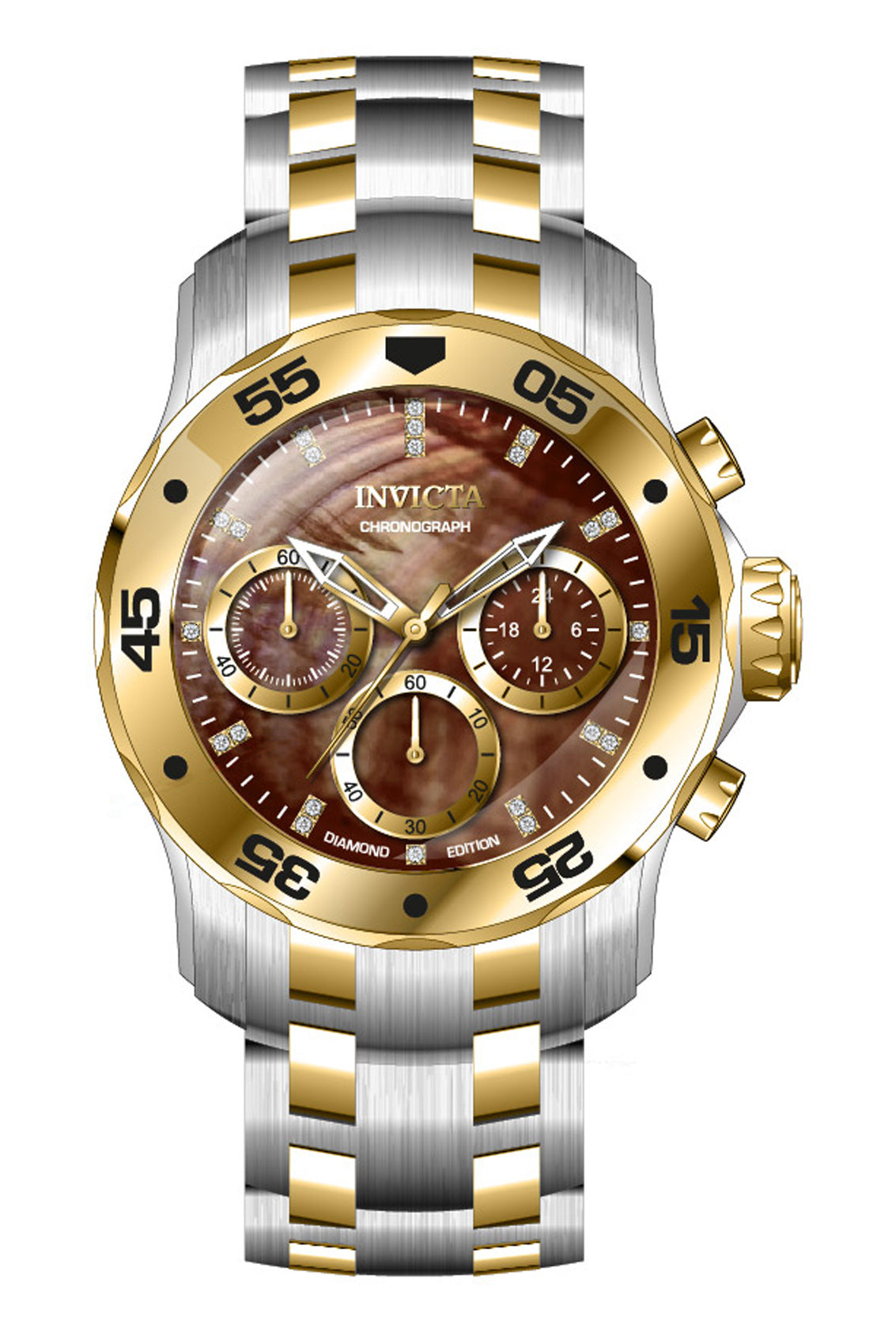 Band for Invicta Pro Diver SCUBA Lady 42113