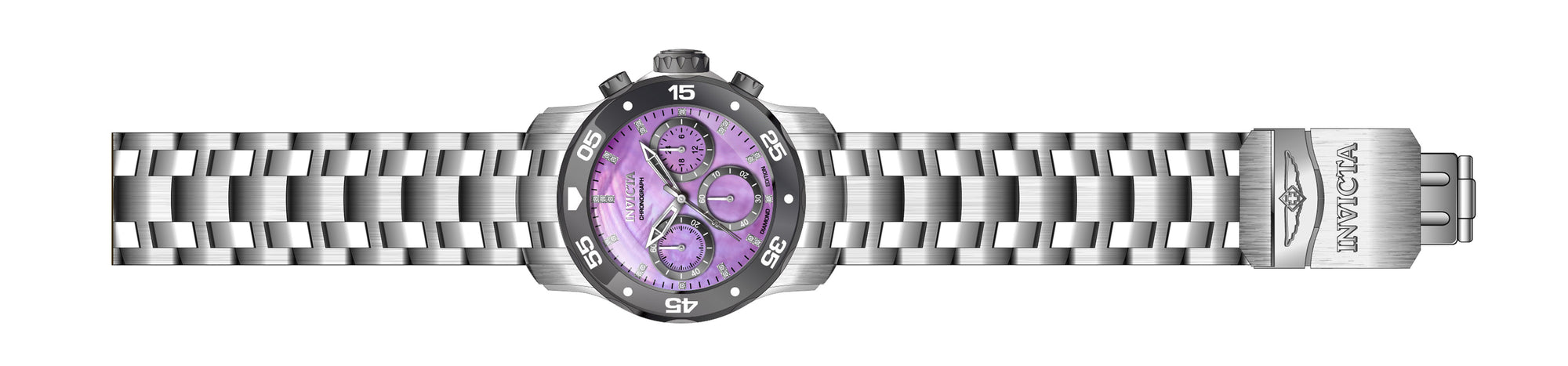 Band for Invicta Pro Diver SCUBA Lady 42114