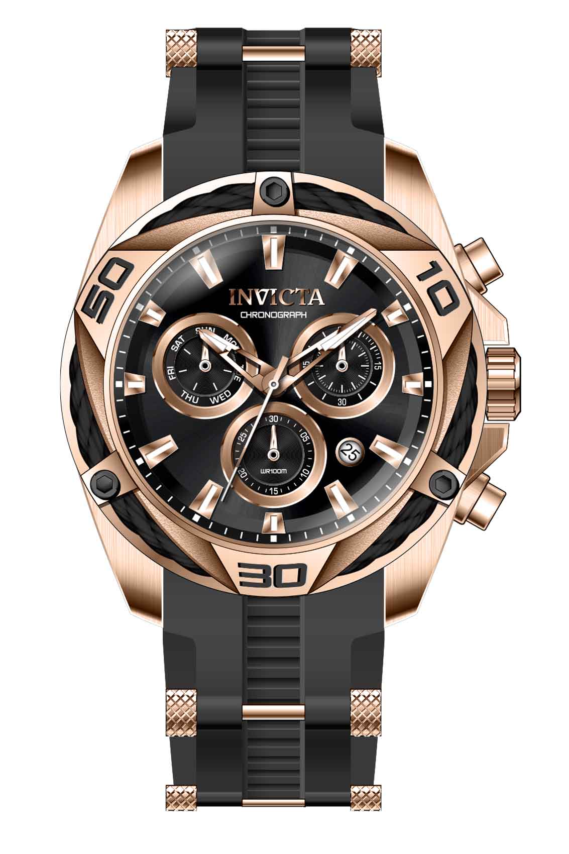 Parts for Invicta Bolt LATAM Exclusive Men 40315