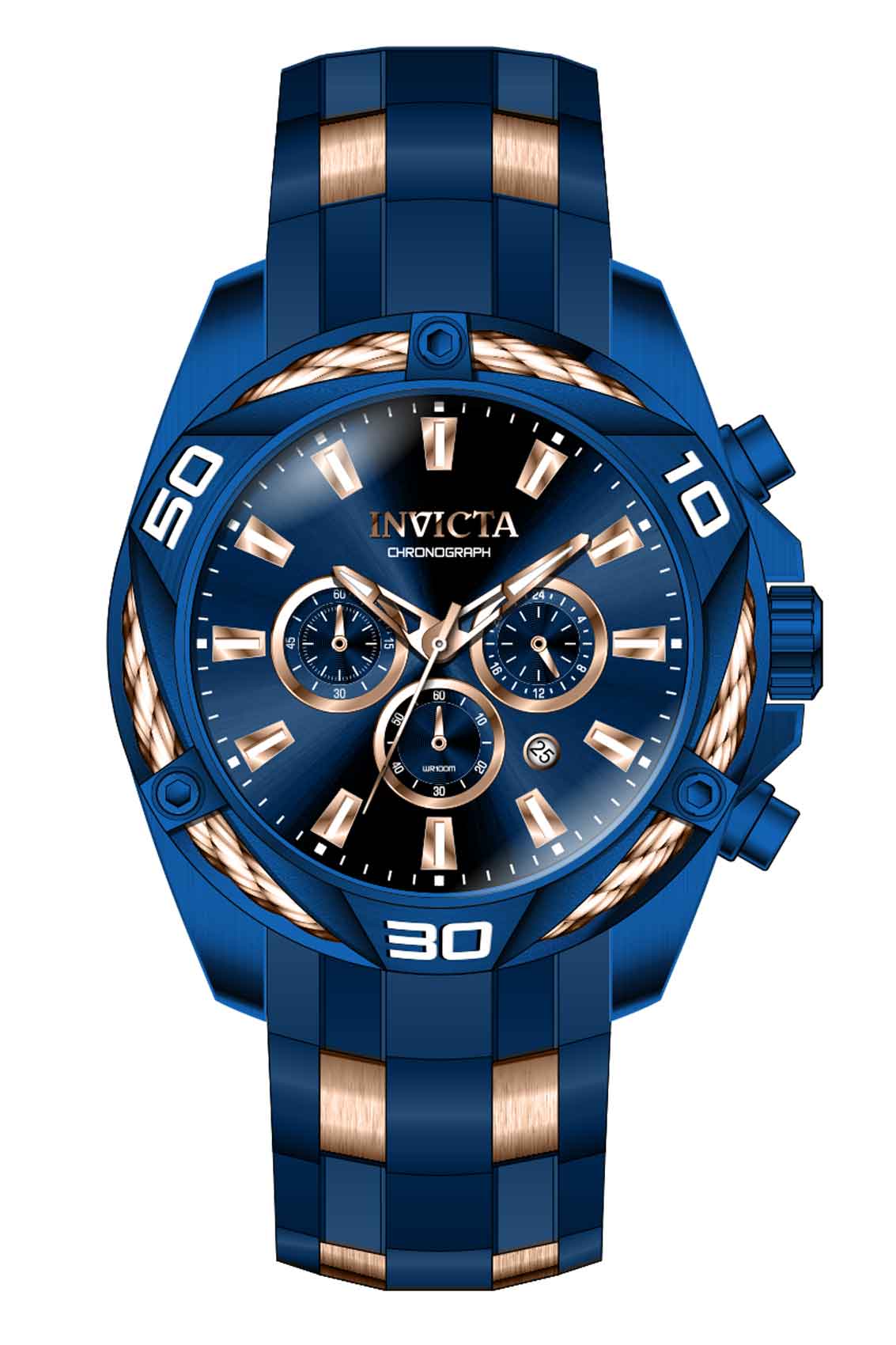 Band for Invicta Bolt LATAM Exclusive Men 40317