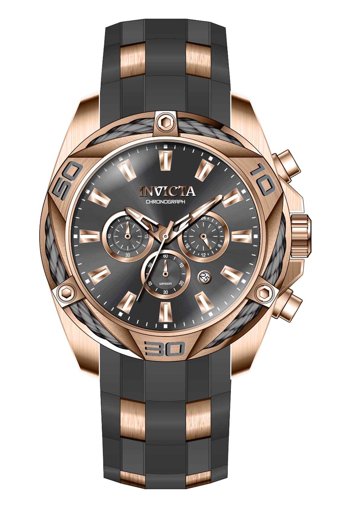 Band for Invicta Bolt LATAM Exclusive Men 40340