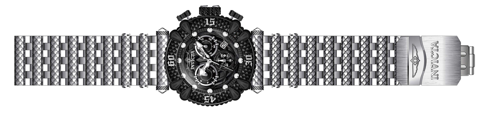 Parts for Invicta Subaqua Men 43895