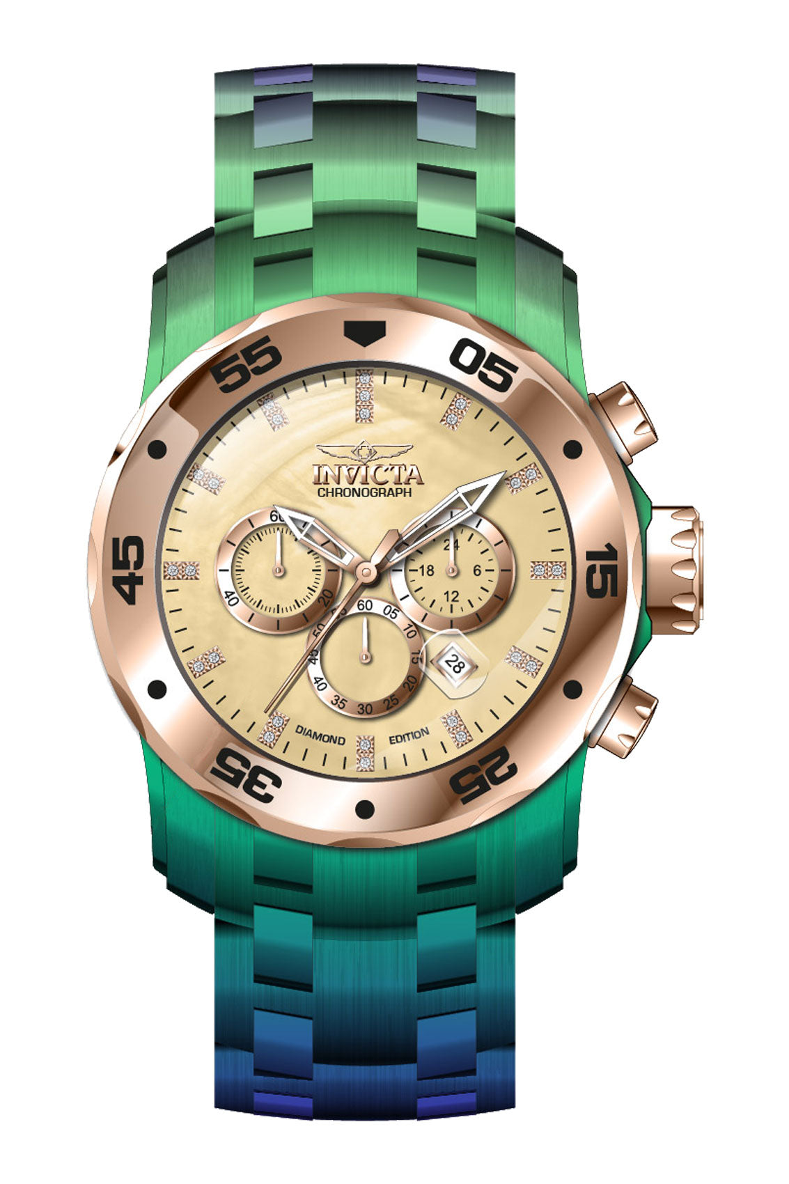 Band for Invicta Pro Diver SCUBA Men 42111