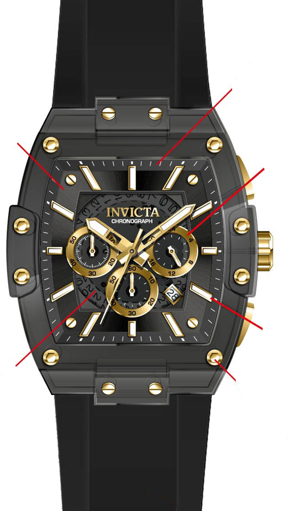 Parts For Invicta S1 Rally  Men 44348