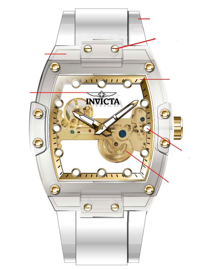 Parts For Invicta S1 Rally  Men 44361