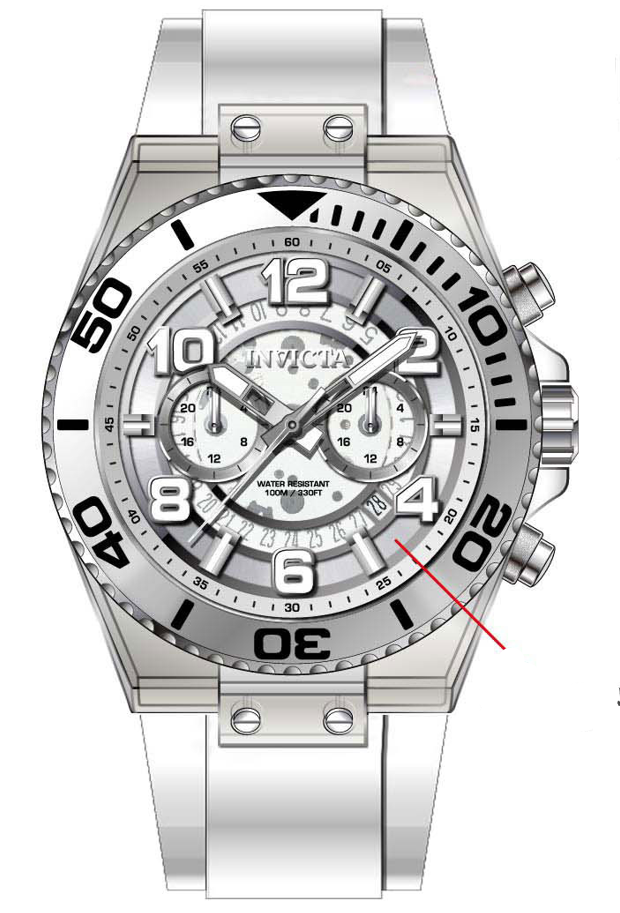 Parts For Invicta S1 Rally  Men 44371