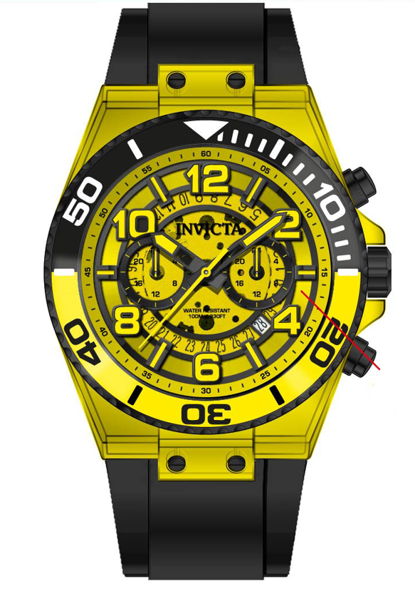 Parts For Invicta S1 Rally  Men 44377