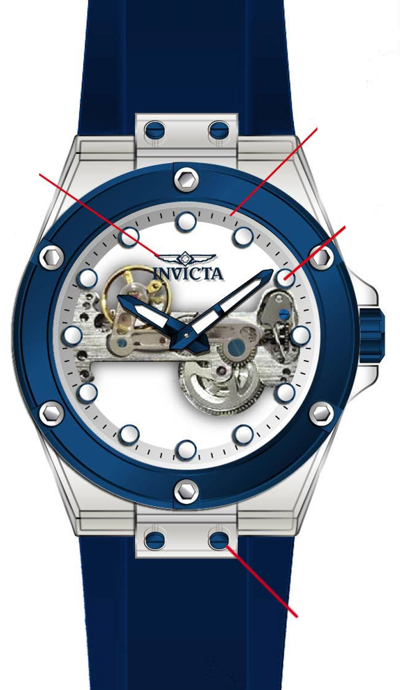Parts For Invicta S1 Rally  Men 44392